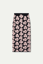 Cargar imagen en el visor de la galería, FALDA DE PUNTO ESTAMPADO FLORAL