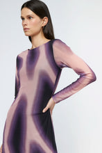 Cargar imagen en el visor de la galería, VESTIDO ESTAMPADO BOREAL