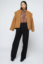 Cargar imagen en el visor de la galería, Pantalón de traje recto negro