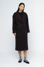 Cargar imagen en el visor de la galería, Abrigo largo marrón