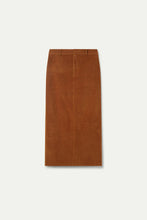 Cargar imagen en el visor de la galería, Falda larga ante camel