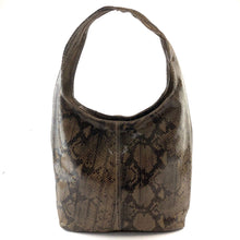 Cargar imagen en el visor de la galería, Bolsa tote shopper Sacca VEA con estampado de serpiente