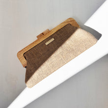 Cargar imagen en el visor de la galería, Clutch Sahara tostado