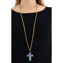 Cargar imagen en el visor de la galería, BCO716 A1 COLLAR CRUZ