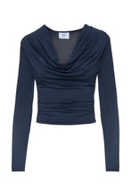 Cargar imagen en el visor de la galería, Blusa drapeada 0056-0210078
