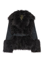 Cargar imagen en el visor de la galería, Chaqueta vaquera con pelo sintético 0056-0217925

