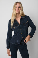 Cargar imagen en el visor de la galería, Chaqueta vaquera con botones decorativos
