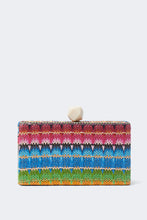 Cargar imagen en el visor de la galería, CLUTCHES RAYAS MULTICOLOR -BO11426
