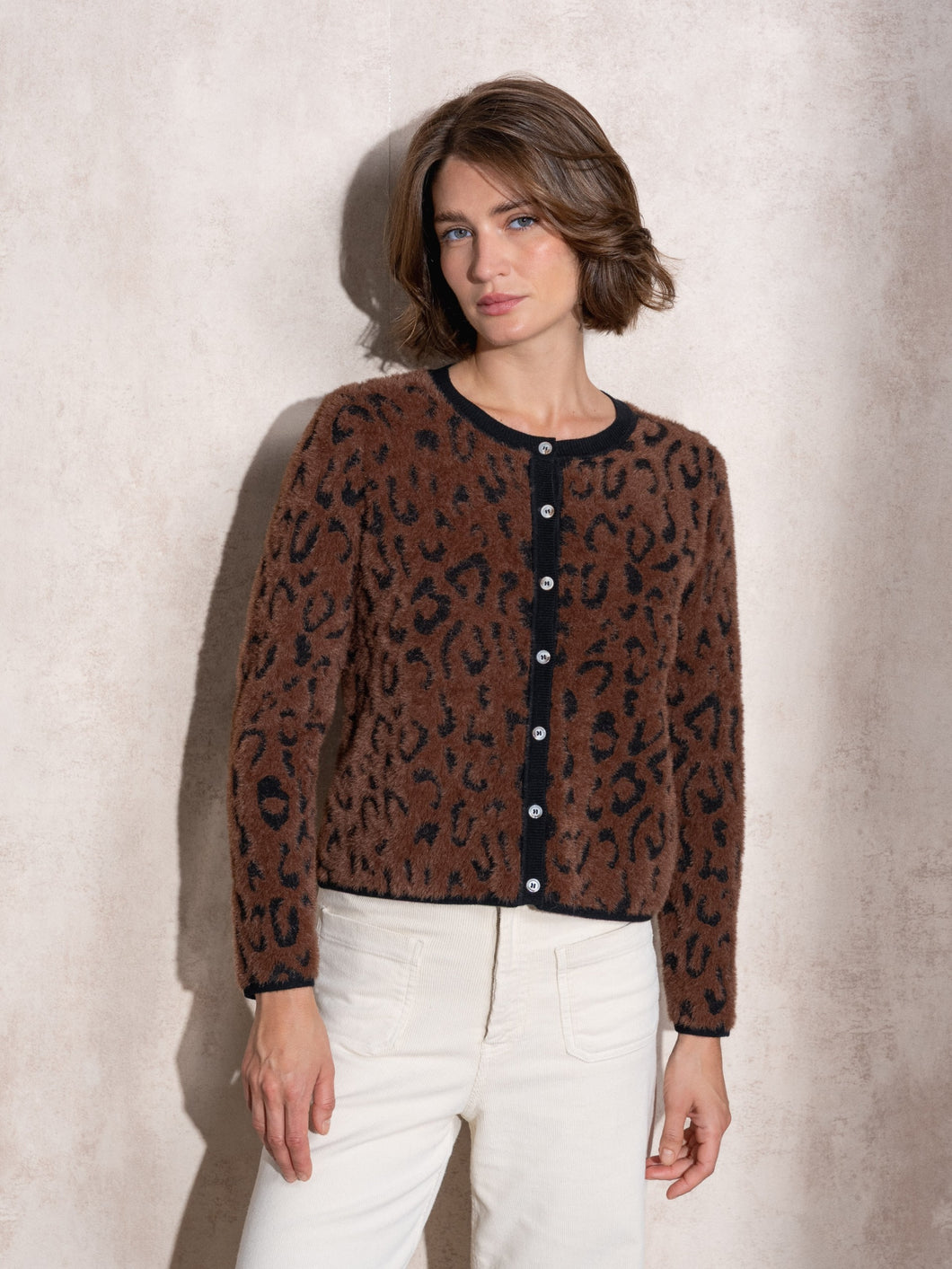 CHAQUETA LEOPARDO SMF 259376
