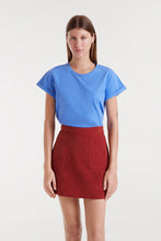 Cargar imagen en el visor de la galería, Camiseta 100% algodón azul
