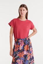 Cargar imagen en el visor de la galería, Camiseta 100% algodón rojo
