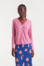 Cargar imagen en el visor de la galería, Camiseta anudada rosa

