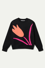 Cargar imagen en el visor de la galería, Sudadera con print de flor
