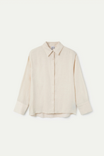 Cargar imagen en el visor de la galería, Camisa blanca crepé satinado
