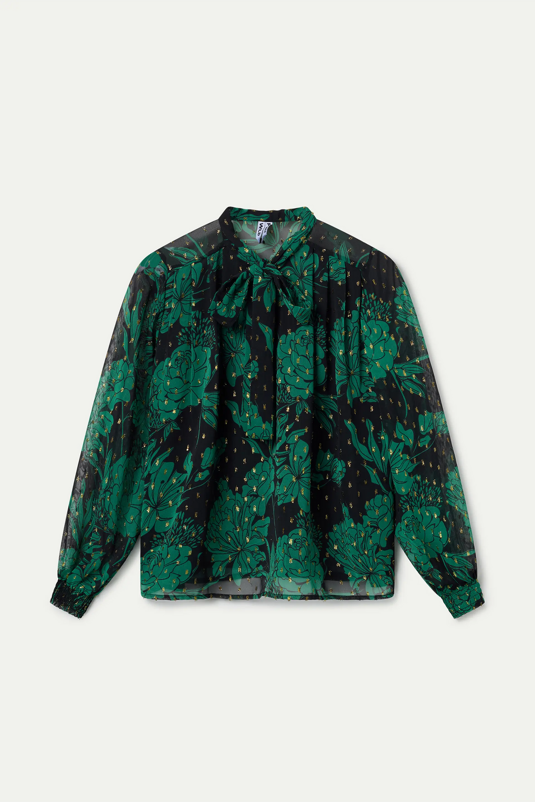 Camisa fluida con estampado Wild Flower