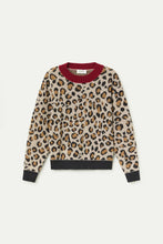 Cargar imagen en el visor de la galería, Jersey jacquard con estampado Mini Leopard
