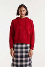Cargar imagen en el visor de la galería, Jersey sudadera punto fino rojo
