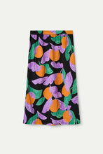 Cargar imagen en el visor de la galería, Falda midi con estampado Apricot
