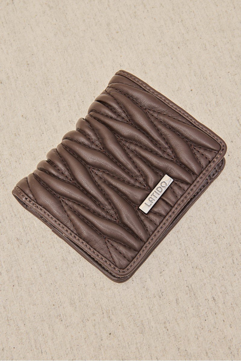 Cartera Monedero Plisada