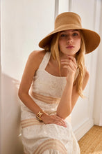 Cargar imagen en el visor de la galería, VESTIDO PAISLEY BORDADOS Y CALADOS
