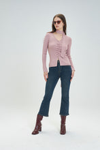 Cargar imagen en el visor de la galería, CARDIGAN COSTINA LUREX E SCIARPINA
