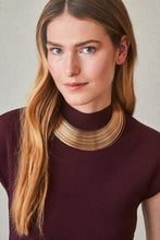 Cargar imagen en el visor de la galería, Choker Rígido Metal Laminado
