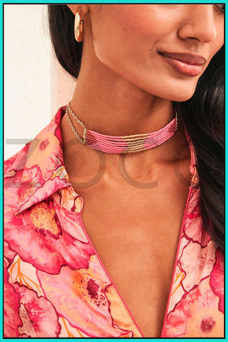 CHOKER CON CADENAS NKN