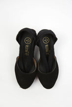 Cargar imagen en el visor de la galería, Charlene Negro | Espadrilles con Cuña Alta
