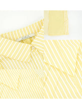 Cargar imagen en el visor de la galería, Camisa amarilla rayas sin mangas
