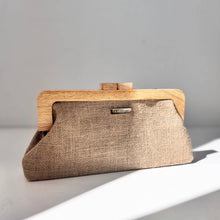 Cargar imagen en el visor de la galería, Clutch Sahara tostado
