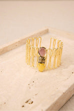 Cargar imagen en el visor de la galería, Pulsera Piedras Semipreciosas Y Latón
