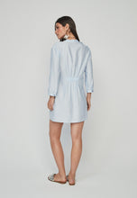 Cargar imagen en el visor de la galería, VESTIDO KOJI AZUL CELESTE
